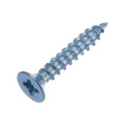 Саморез универсальный 5.0х40 бел. цинк (уп.200шт) коробка СТРОЙМЕТИЗ UTORM2150865