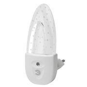 Светильник NN-619-LS-W ночник «Пузырьки» от сети с сенсором бел. ЭРА Б0019103