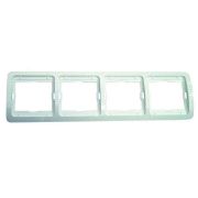 Рамка 4-м Mimoza горизонт. крем Makel 32039