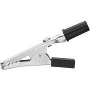 Зажим «крокодил» 5А 80 853 OAC-5A-55-B25 черн. ОНЛАЙТ 80853